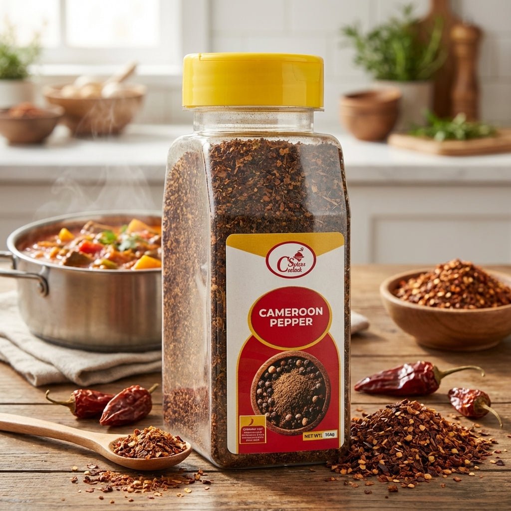 Costack Hot Smoky Chilli Powder ( Cameroon Pepper)