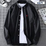 Springautumn Casual Thin Men's Plaid Shirt