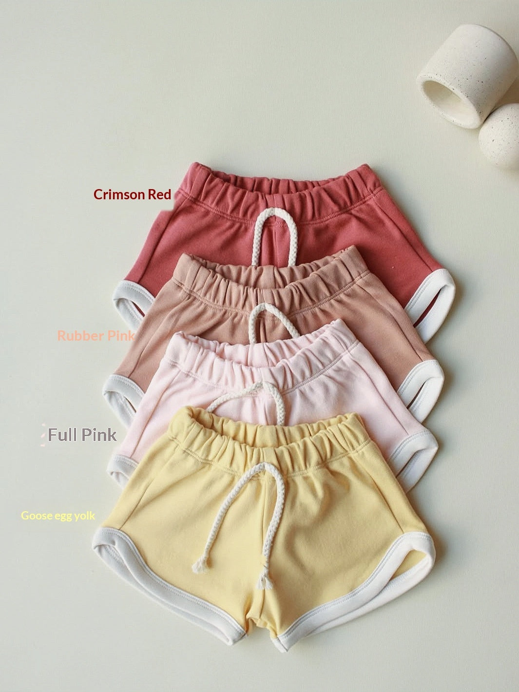 Baby Summer Outfit Suspender Vest And Shorts Set Girls
