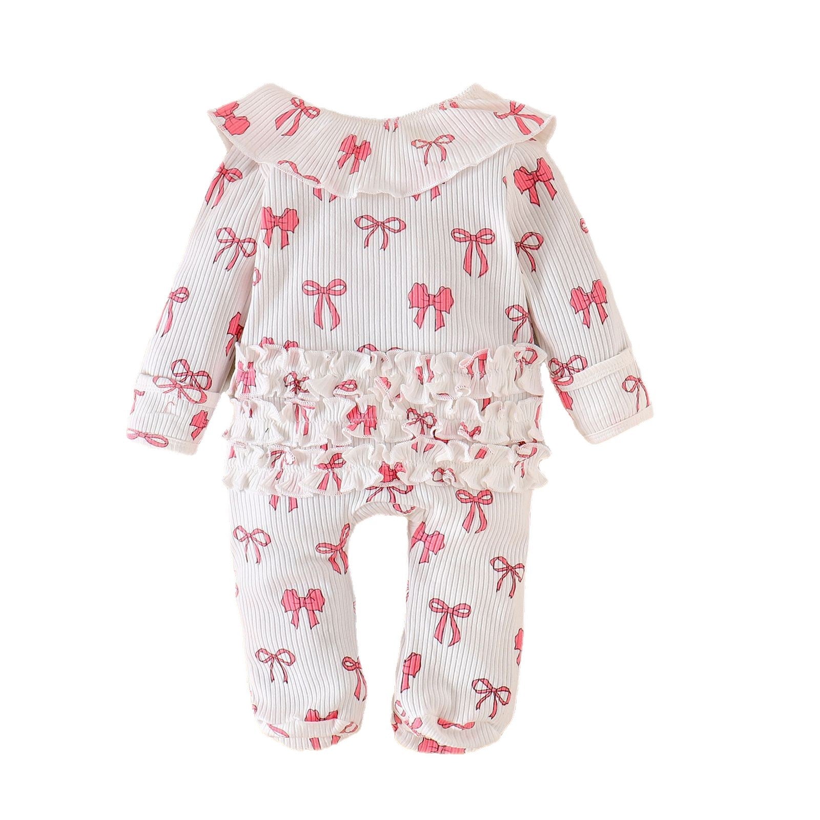 Long-sleeve One-piece Romper For Babies With Long Sleeves