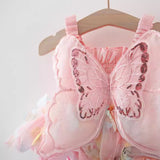 Children's Butterfly Wing Suspender Skirt