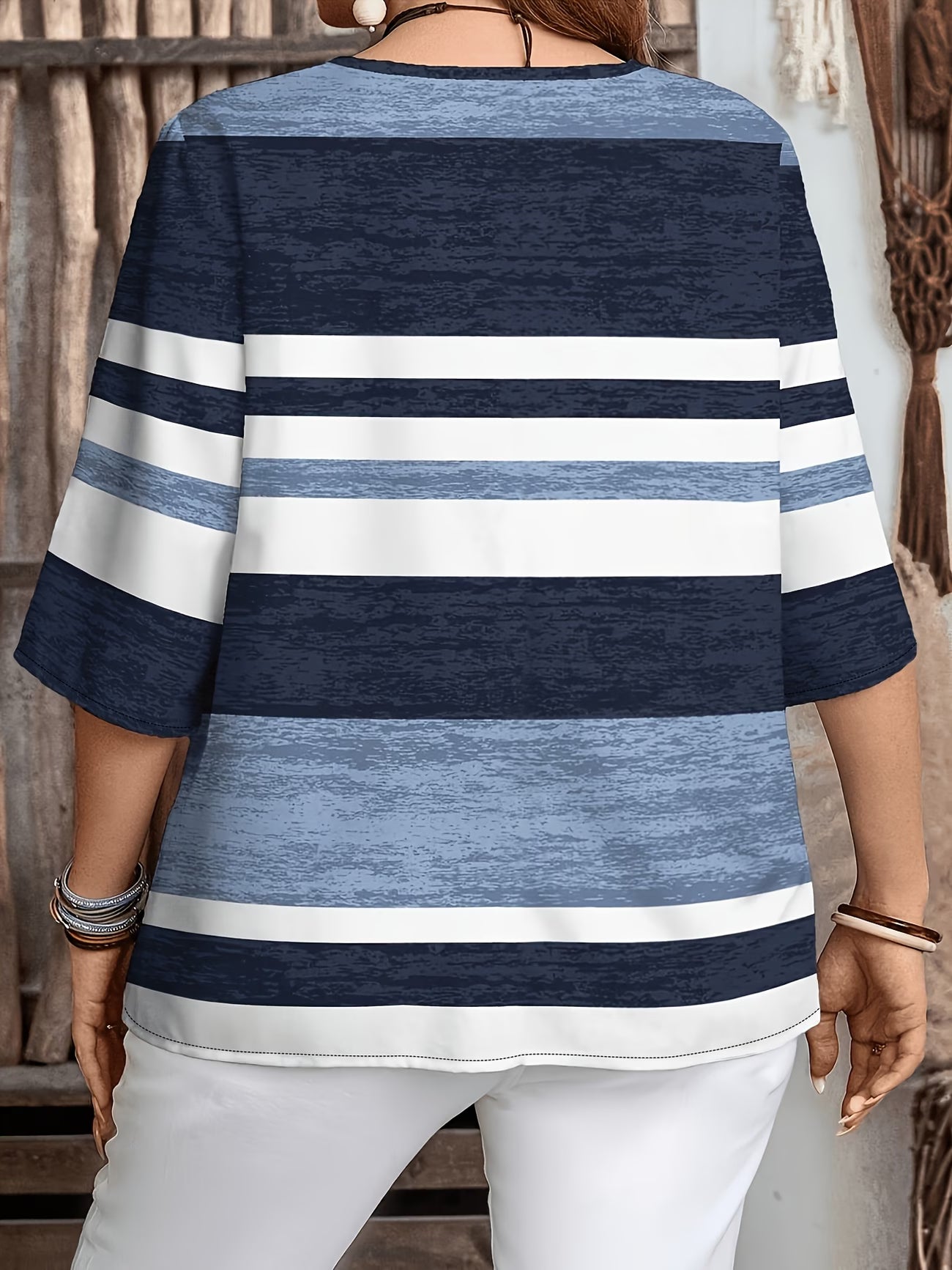 Three-quarter Sleeve Shirt