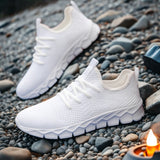 Breathable Mesh Shoes With Soft EVA Soles Lightweight Mens Shoes