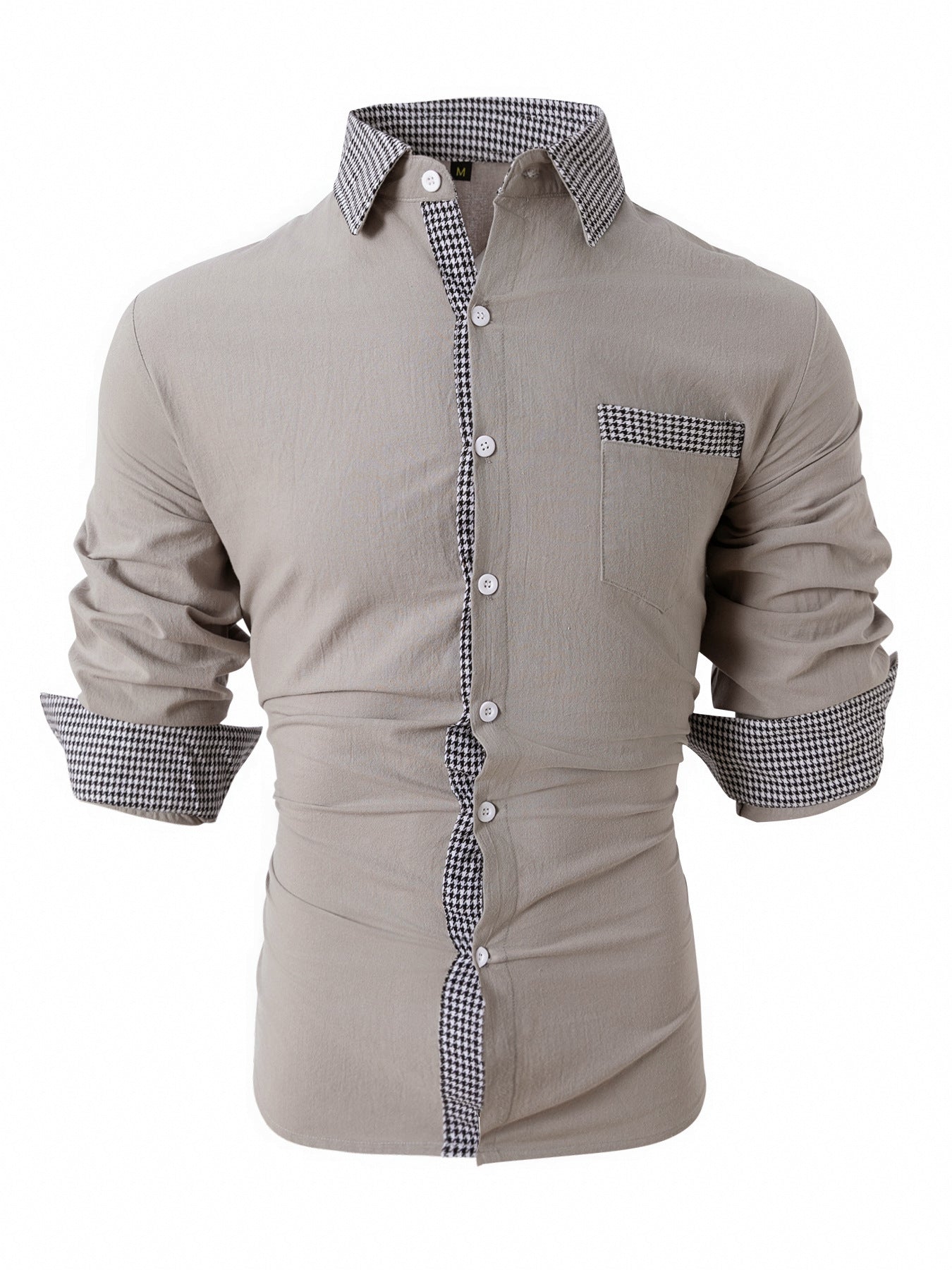 Mens Casual Long-sleeve Shirt