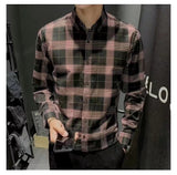 Korean-style Trendy Slim-fit Mens Shirt Jacket