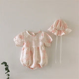 Baby Bag Fart Clothes With Cap One-Piece Sweet Romper