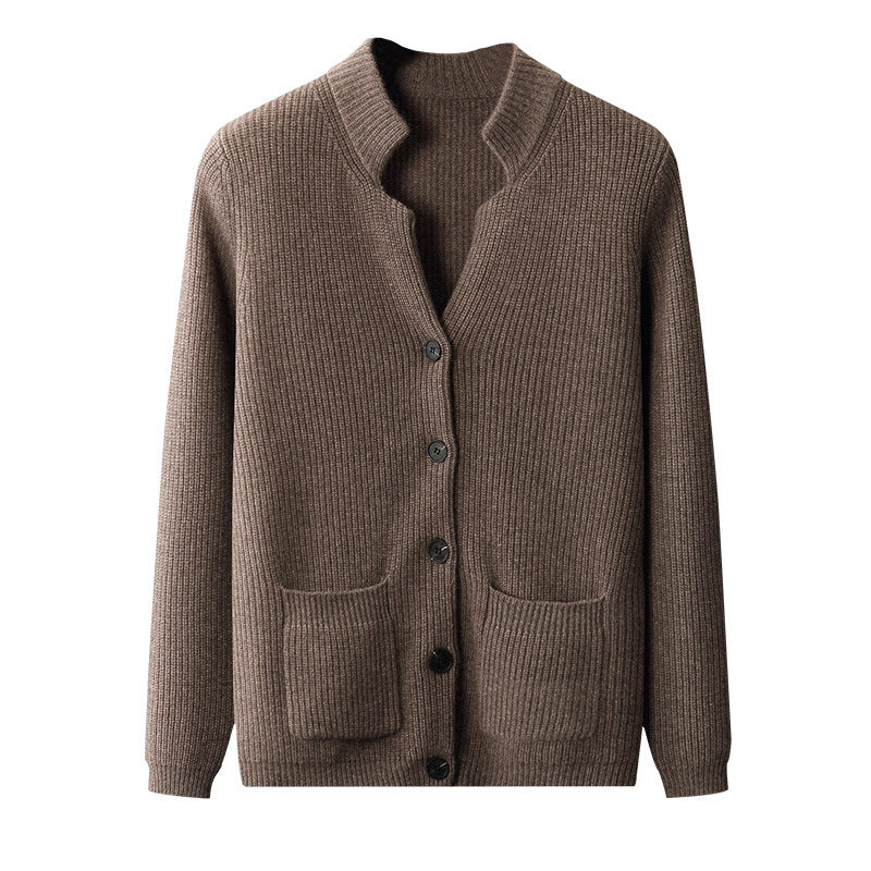 Men's Loose Casual Sweater Cardigan Coat