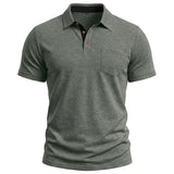 Men's Short-sleeve Lapel T-shirt Polo Shirt