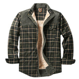 European-size Plaid Shirt Mens Outerwear