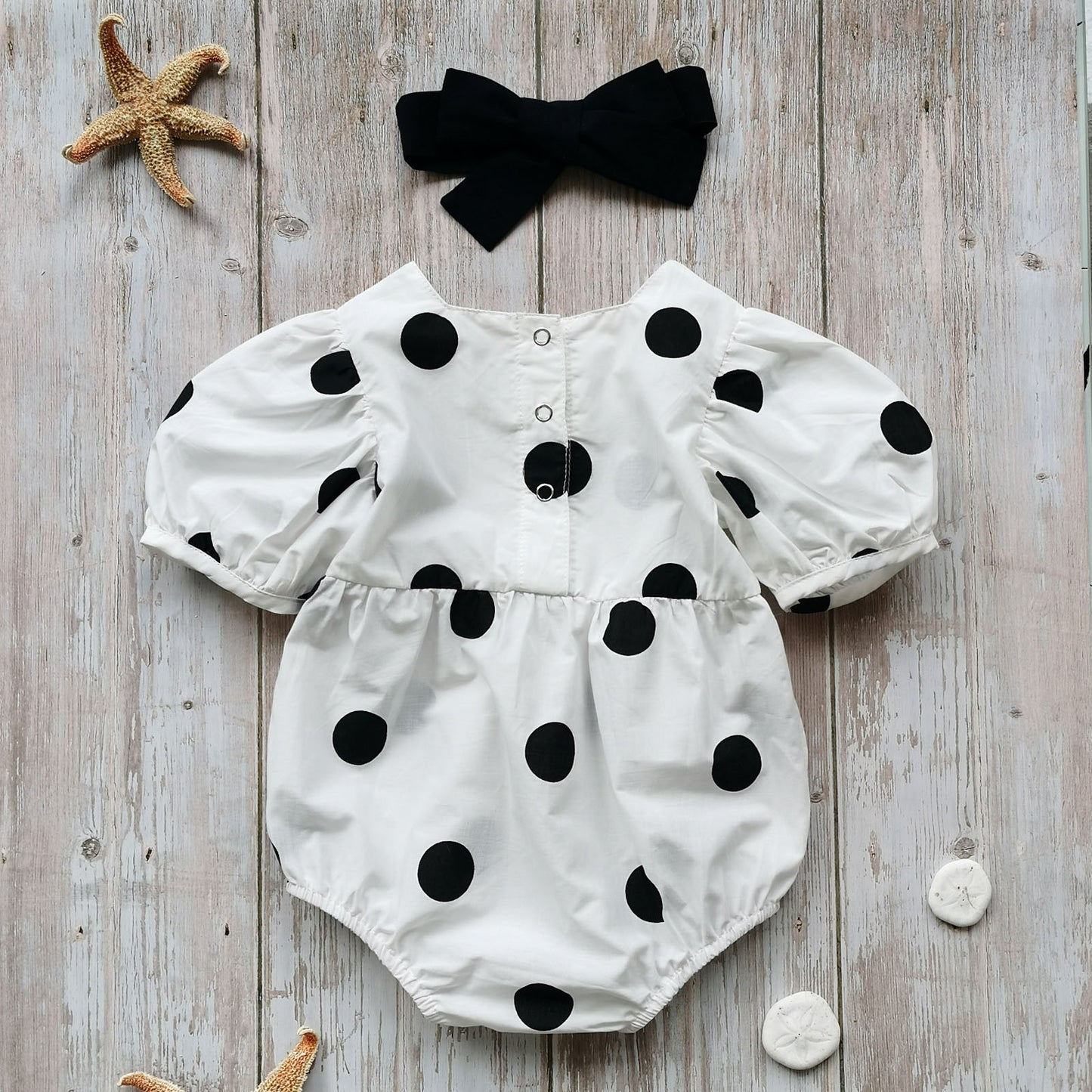 Girl Cute Children's Clothes Polka Dot Princess Romper