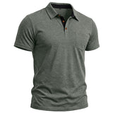 Men's Short-sleeve Lapel T-shirt Polo Shirt