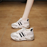 Womens Stylish Casual Thick-soled Running Sneakers